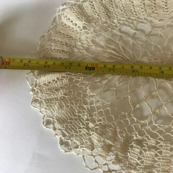 Crochet Lace  Doilies Placemats and Coasters Lot of 6 Vintage - Picture 8 of 10